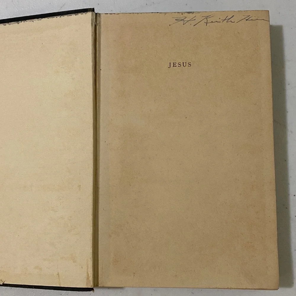 Jesus Hardcover S Pearce Carey Vintage Religious Book Christian‎ 1940s